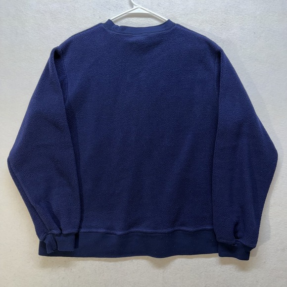 VINTAGE Disney Store Eeyore Mens M Blue Pullover Sweatshirt Winnie The Pooh 66 - Picture 11 of 16